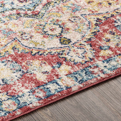 Simsbury Red Area Rug