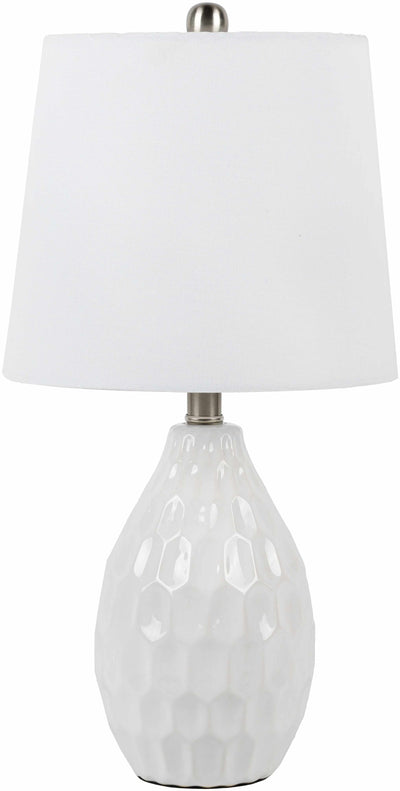 Taguig White Ceramic Table Lamp