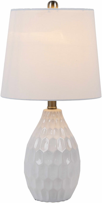 Taguig White Ceramic Table Lamp