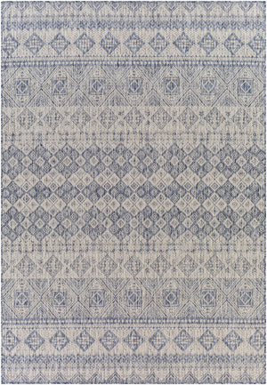 Ramon Gray & Blue Area Rug - Clearance