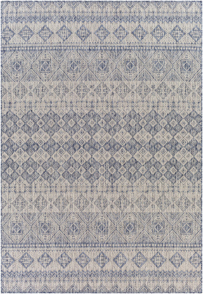 Ramon Gray & Blue Area Rug - Clearance