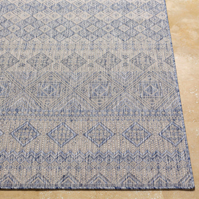 Ramon Gray & Blue Area Rug - Clearance