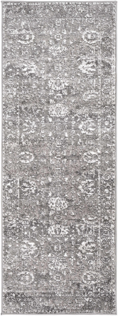 Tripp Distressed Gray Rug