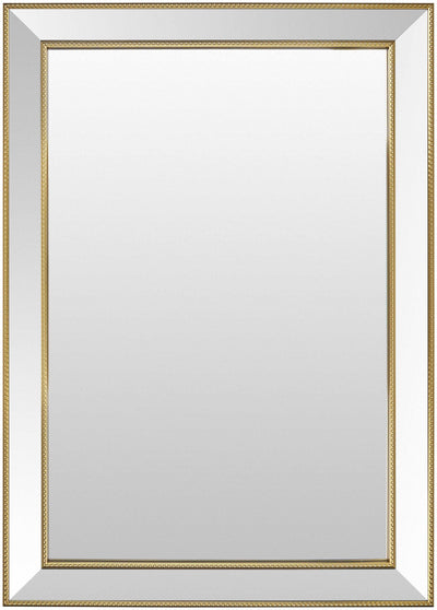 Netzschkau Rectangular Gold Mirror