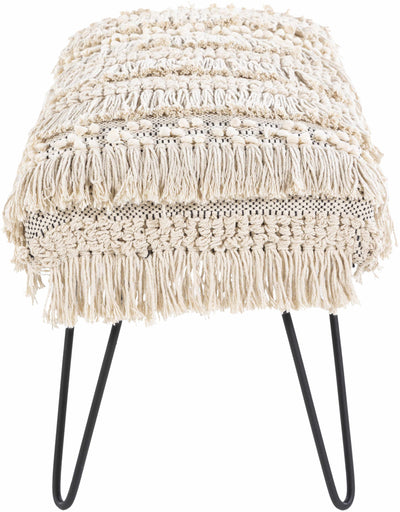 Tugbong Boho Fringe Knit Bench