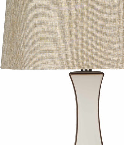 Tuka Tan Ceramic Table Lamp