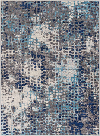 Sandown Blue Area Rug - Clearance