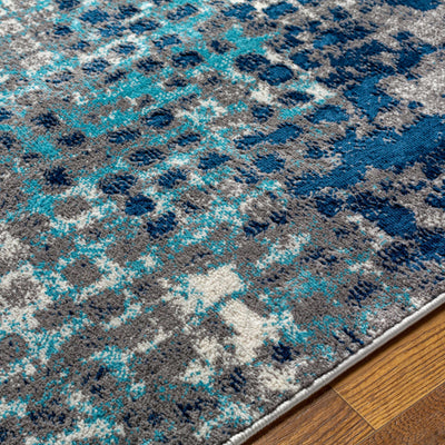 Sandown Blue Area Rug - Clearance