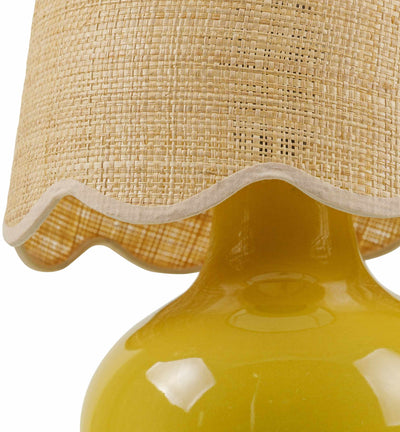 Theisseil Yellow Table Lamp