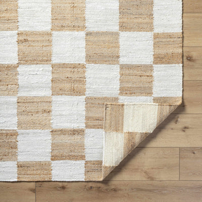 Tyhir Checkered Jute Rug