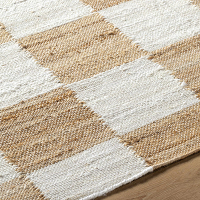 Tyhir Checkered Jute Rug