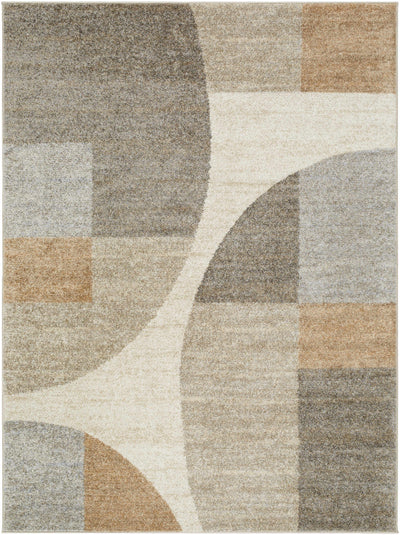 Trini Brown Geometric Area Rug