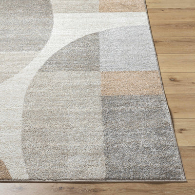 Trini Brown Geometric Area Rug