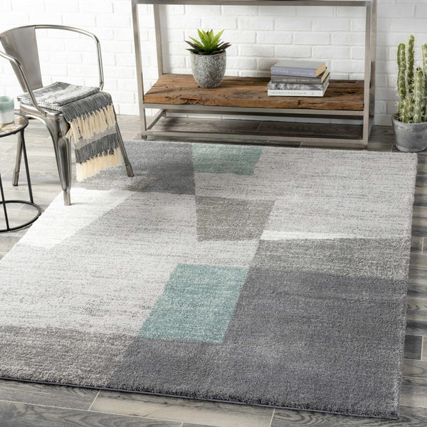 Tytherington Geometric Sage Area Rug