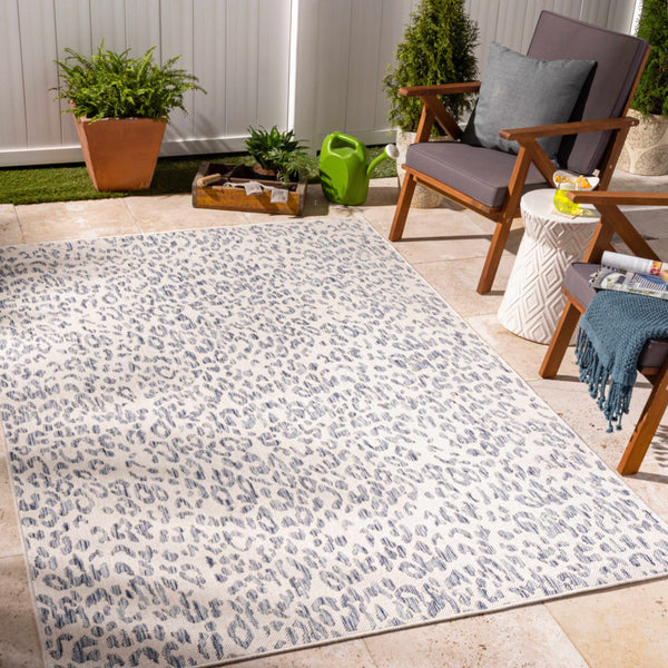 Alia Leopard Print Performance Rug - Clearance