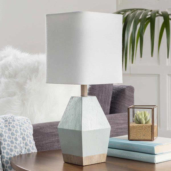 Umaganhan Aqua Ceramic Table Lamp