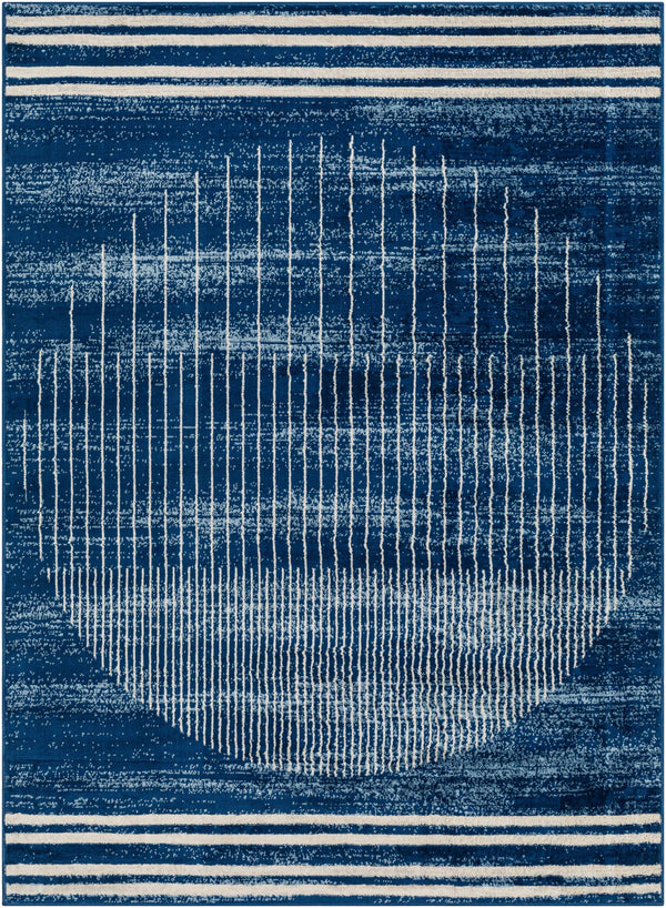 Urja Geometric Blue Area Rug