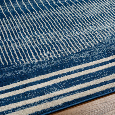 Urja Geometric Blue Area Rug