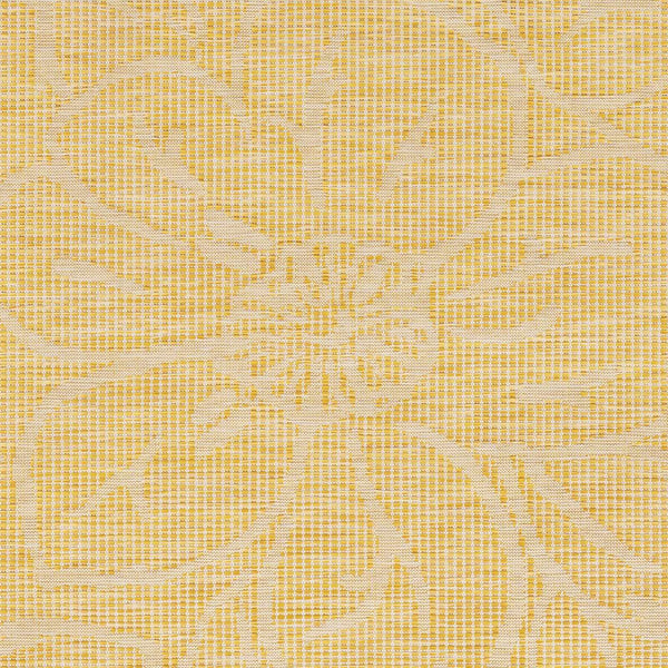 Valmora Yellow Floral Outdoor Rug - Clearance