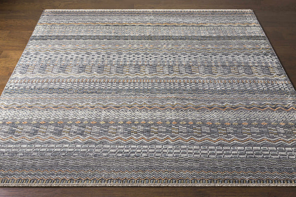 Verdigris Premium Wool&Viscose Area Rug