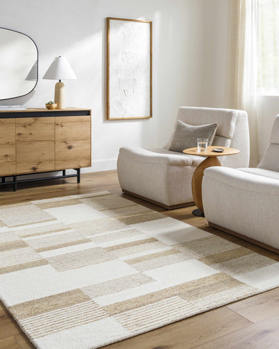 Varen Broken-Striped Area Rug