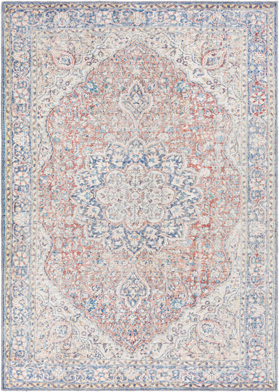 Wacousta Red&Blue Washable Rug