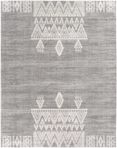 Wakita Gray Tribal Rug - Clearance