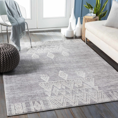 Wakita Gray Tribal Rug - Clearance