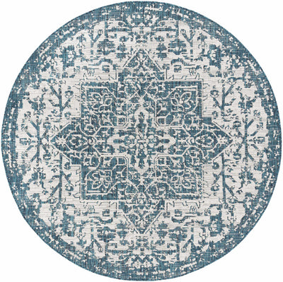 Teal Kilmacolm Indoor & Outdoor Rug - Clearance