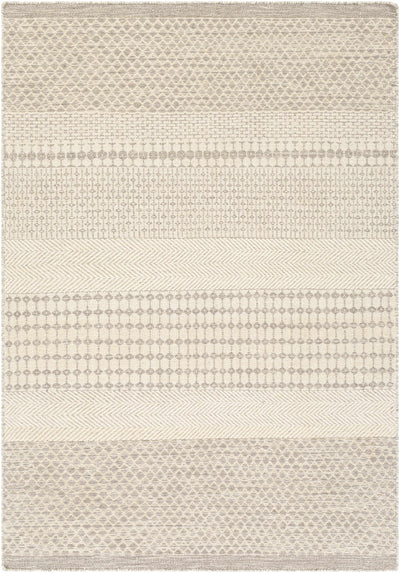 Warabrook Beige Scandi Boho Wool Carpet