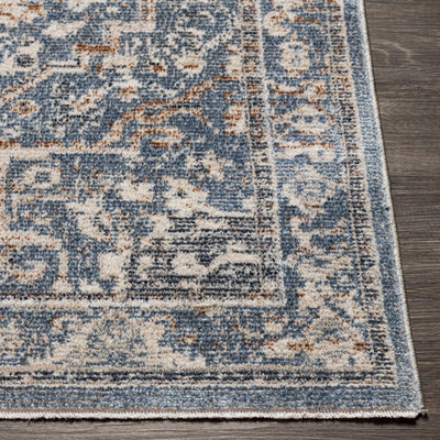 Buguey Cream&Blue Area Rug - Clearance