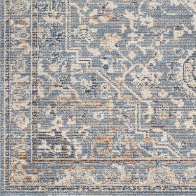 Buguey Cream&Blue Area Rug - Clearance