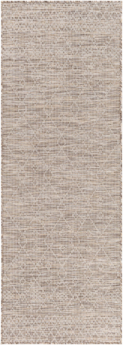 Lorena Beige Flatweave Trellis Rug - Clearance