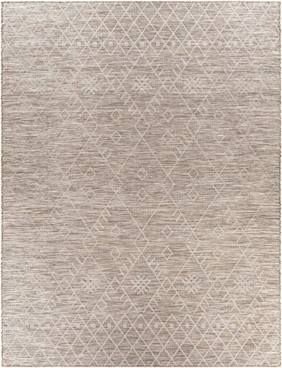 Lorena Beige Flatweave Trellis Rug - Clearance