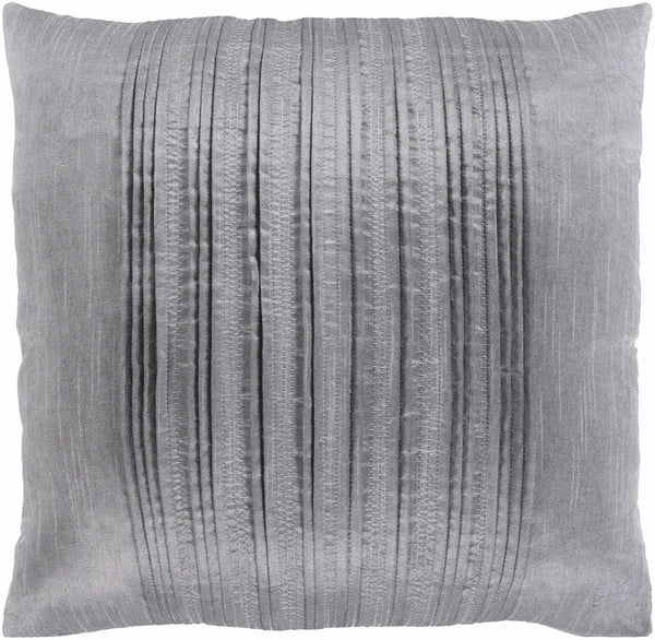 Whitharral Gray Square Throw Pillow