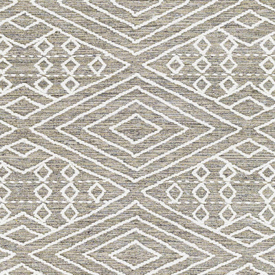 Skedee Gray/Cream Diamond Area Rug - Clearance