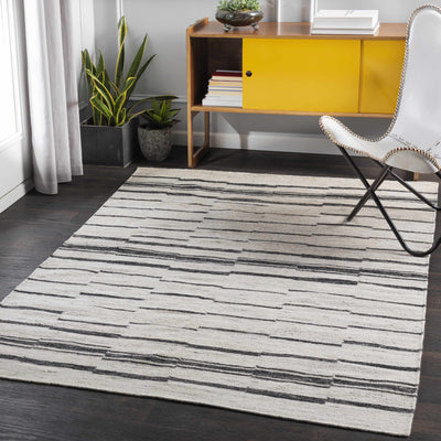 Willington Broken Striped Wool Blend Rug