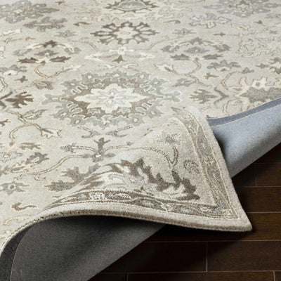 Willimantic Beige Thick Wool Rug