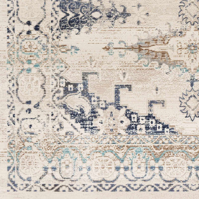 Wem Faded Neutral Area Rug - Clearance