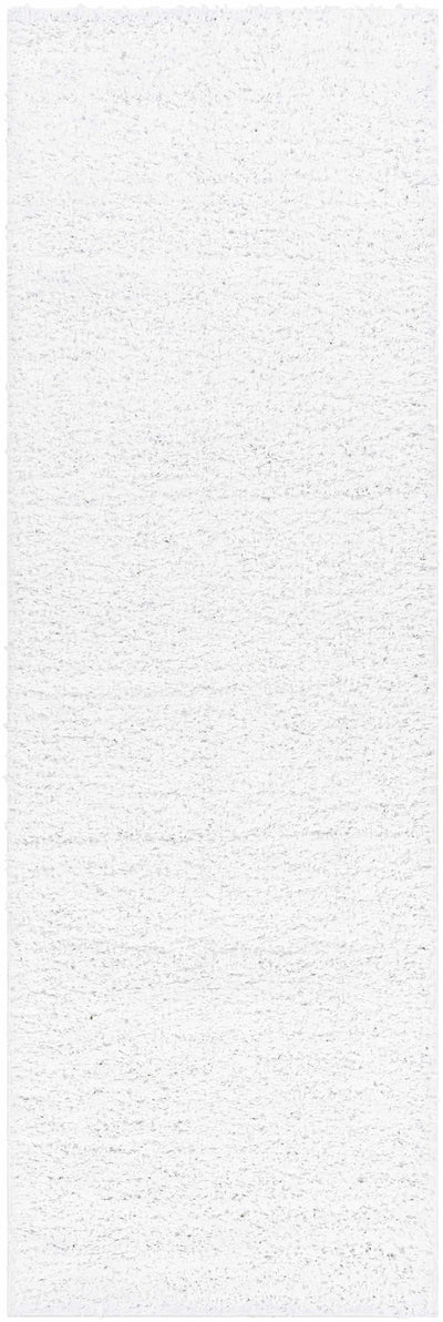 White Solid Area Carpet - Clearance