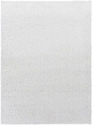 White Solid Area Carpet - Clearance