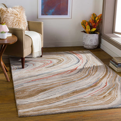 Westworth Tan Marble carpet - wool&viscose