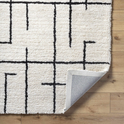 Xenos White Maze Plush Carpet