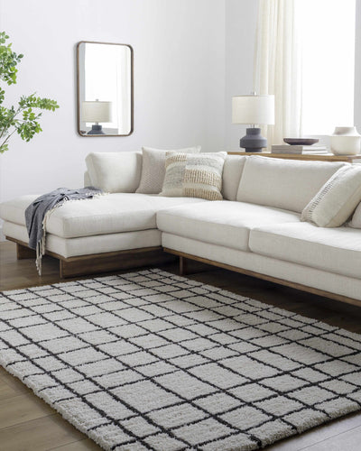 Yaotl Checkered Plush Carpet