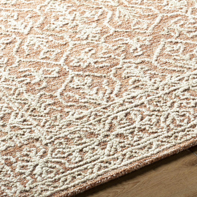 Yadid Brown Wool Area Rug