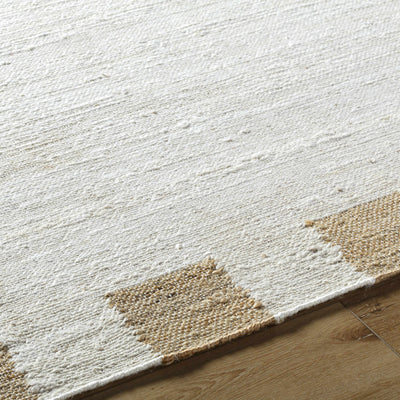 Yuval Dotted Bordered Jute Carpet