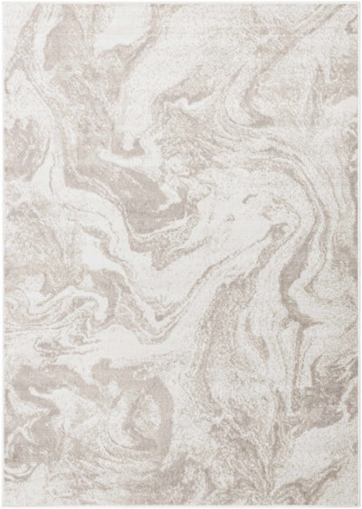 Zoete Cream Marble Area Rug