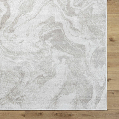 Zoete Cream Marble Area Rug