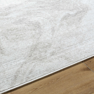 Zoete Cream Marble Area Rug