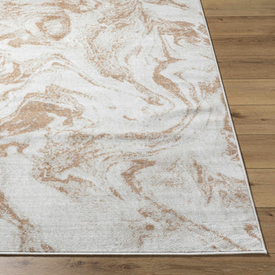 Zoete Beige Marble Area Rug